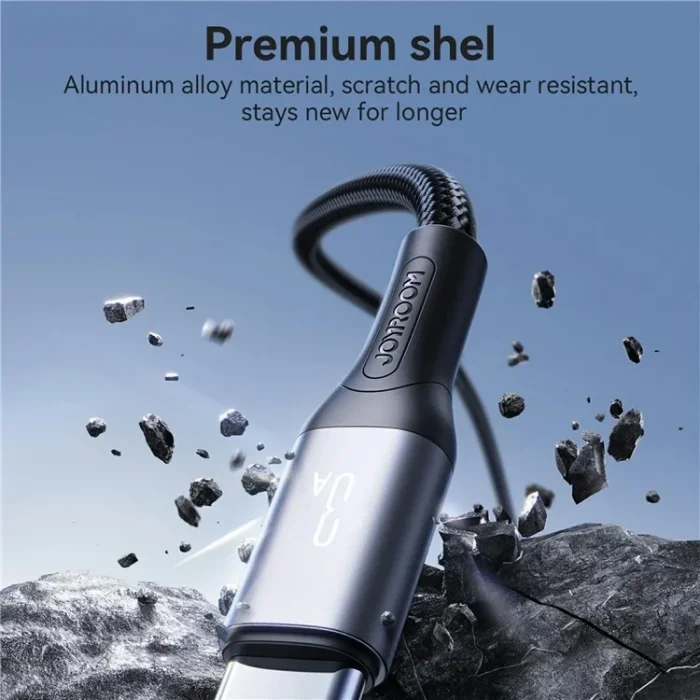 Joyroom 3A Fast Charging Data Kablo (Usb to Type-C) 1 Metre