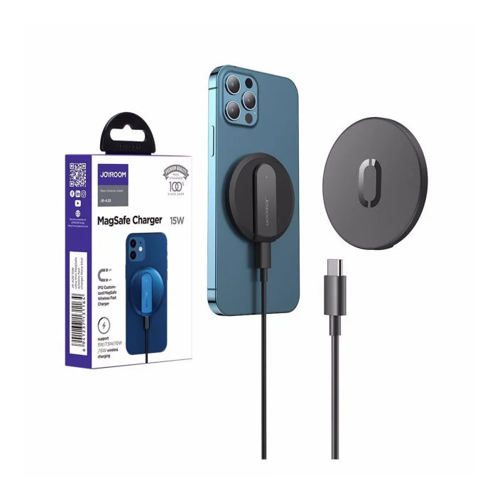 JOYROOM 15W JR-A28 MAGSAFE WİRELESS ŞARJ ALETİ