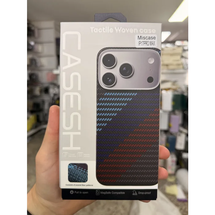 İphone 17 Pro Max Knt Karbon Magsafe Kapak