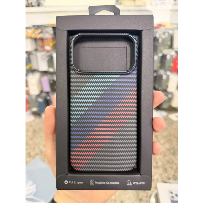 İphone 17 Pro Max Knt Karbon Magsafe Kapak