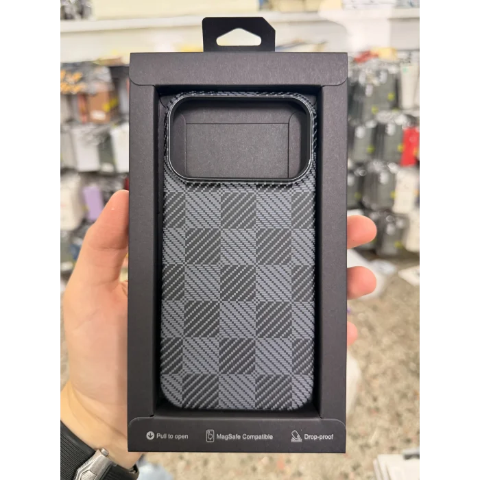 İphone 17 Pro Knt Karbon Magsafe Kapak