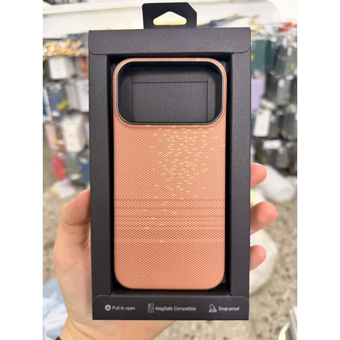 İphone 17 Pro Knt Karbon Magsafe Kapak