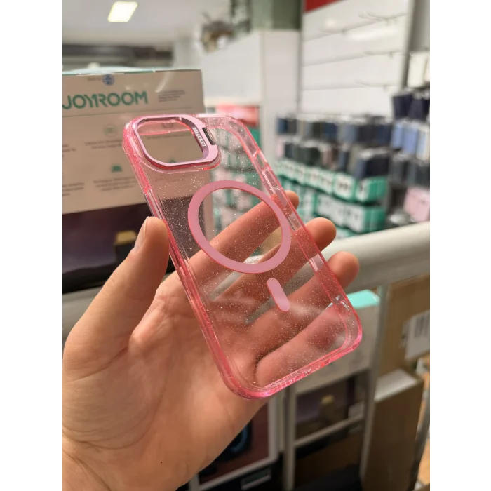 iPhone 15 Star Simli Standlı Magsafe Kılıf