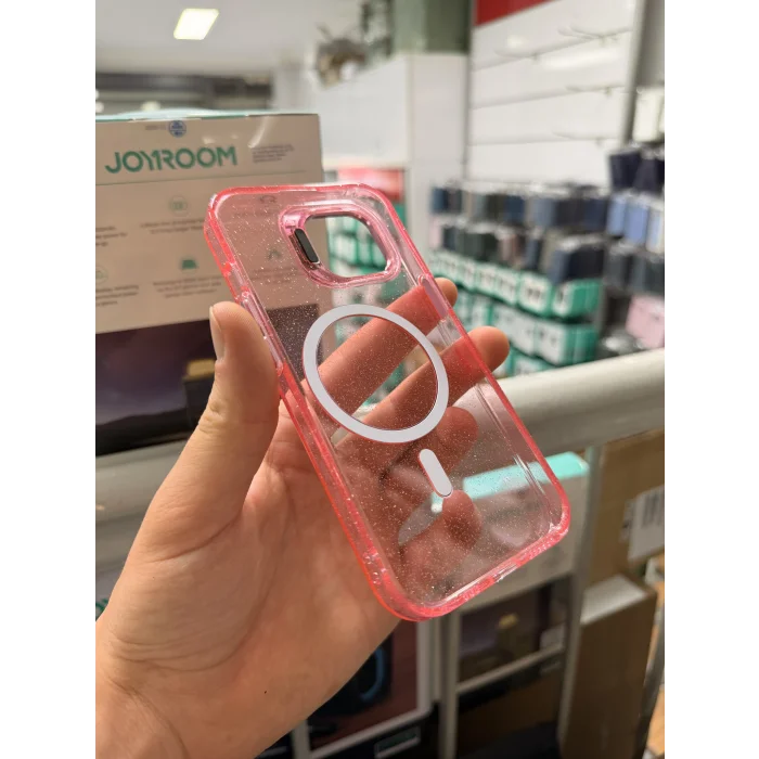 iPhone 15 Star Simli Standlı Magsafe Kılıf