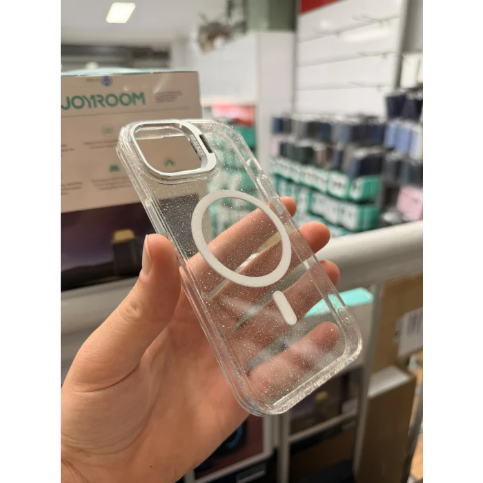 iPhone 15 Star Simli Standlı Magsafe Kılıf