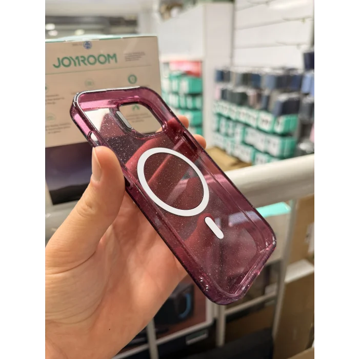 iPhone 15 Star Simli Standlı Magsafe Kılıf