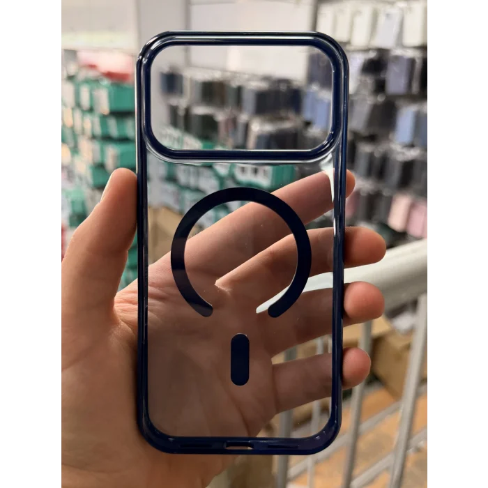 iPhone 18 Pro Max Hrf Magsafe Akıllı Tuşlu Sararmaz Kılıf