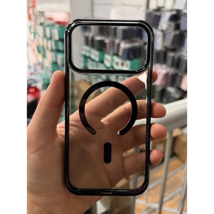 iPhone 18 Pro Hrf Magsafe Akıllı Tuşlu Sararmaz Kılıf