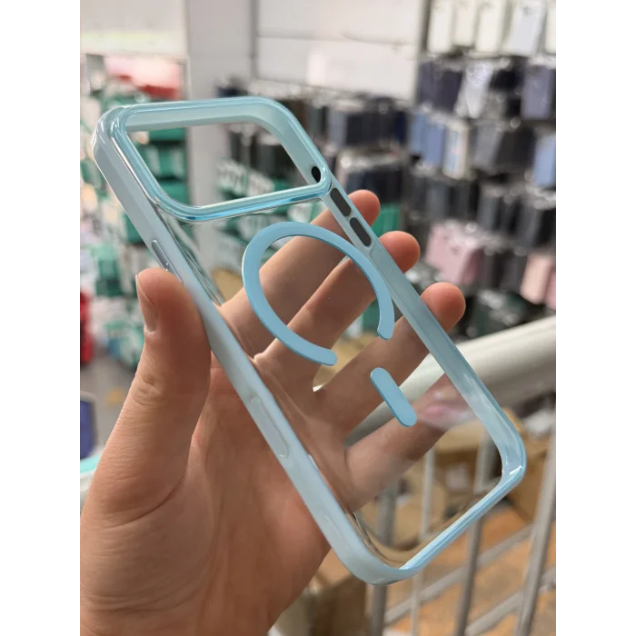 iPhone 18 Pro Hrf Magsafe Akıllı Tuşlu Sararmaz Kılıf