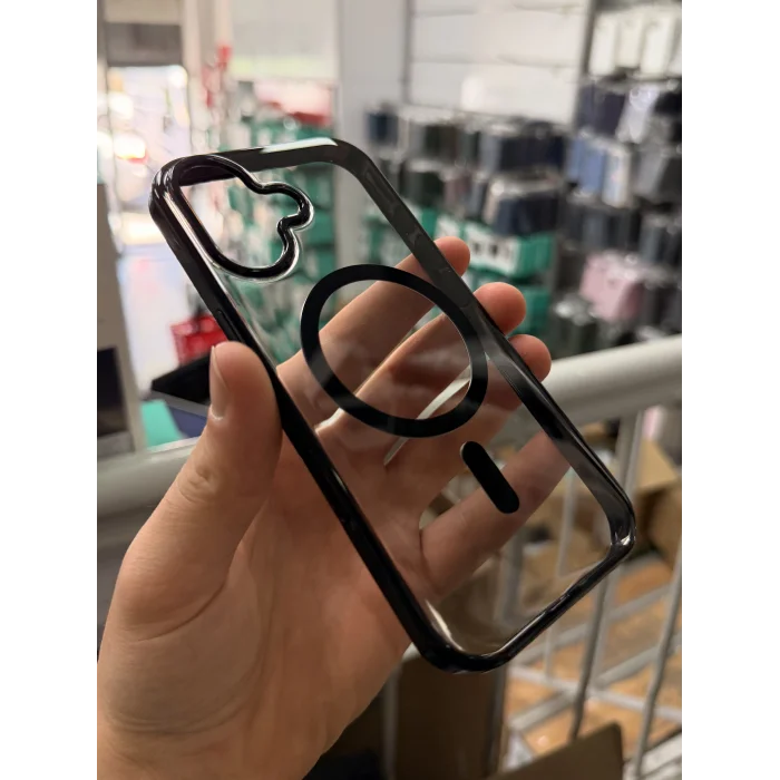 iPhone 17 Hrf Magsafe Akıllı Tuşlu Sararmaz Kılıf