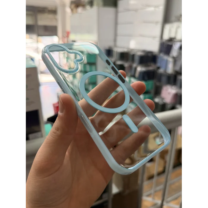 iPhone 17 Hrf Magsafe Akıllı Tuşlu Sararmaz Kılıf