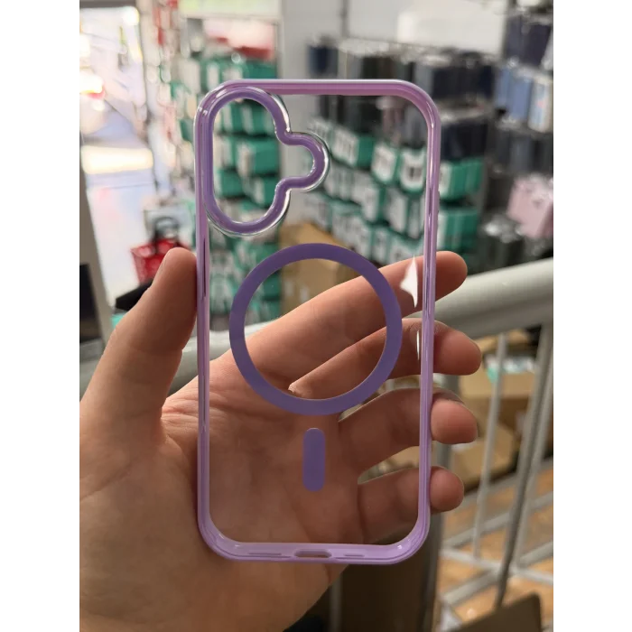 iPhone 17 Hrf Magsafe Akıllı Tuşlu Sararmaz Kılıf