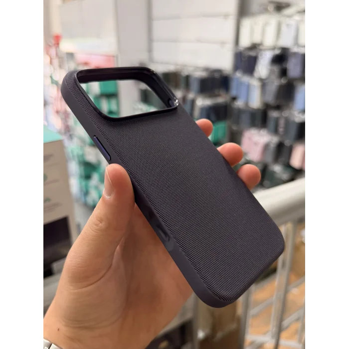 iPhone 17 Pro Max - 18 Pro Max Magsafe Uyumlu Mikrovoven Dokuma Kılıf