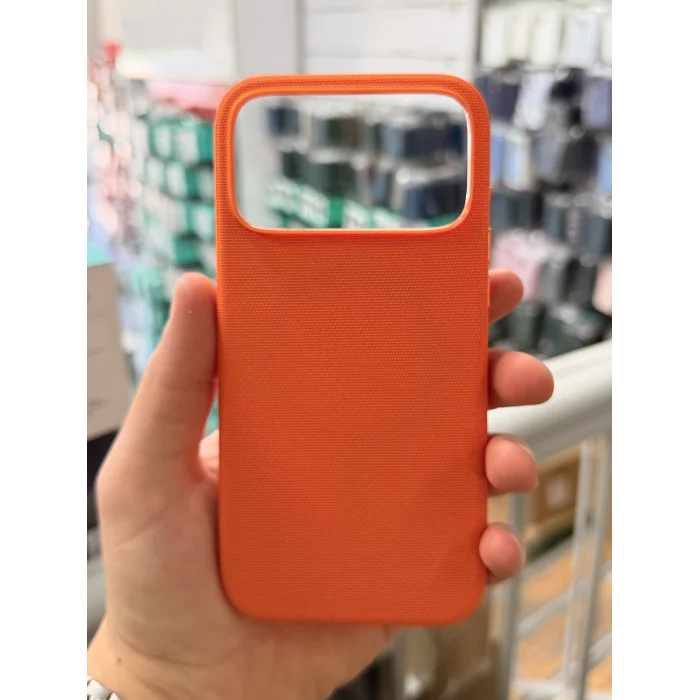 iPhone 17 Pro Max - 18 Pro Max Magsafe Uyumlu Mikrovoven Dokuma Kılıf