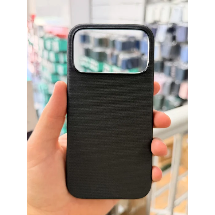 iPhone 17 Pro - 18 Pro Magsafe Uyumlu Mikrovoven Dokuma Kılıf