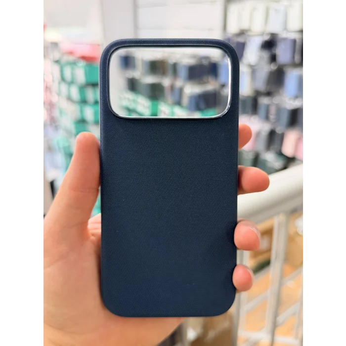 iPhone 17 Pro - 18 Pro Magsafe Uyumlu Mikrovoven Dokuma Kılıf