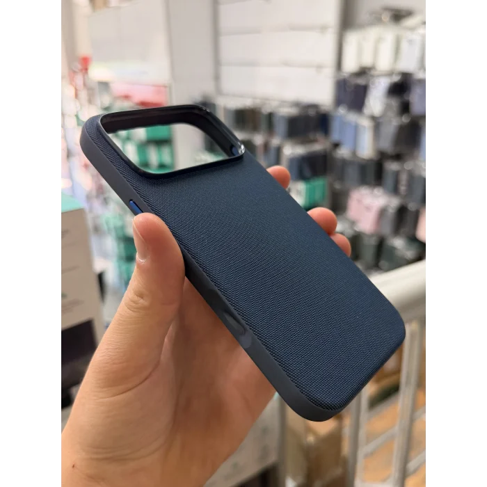 iPhone 17 Pro - 18 Pro Magsafe Uyumlu Mikrovoven Dokuma Kılıf