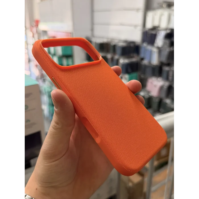 iPhone 17 Pro - 18 Pro Magsafe Uyumlu Mikrovoven Dokuma Kılıf