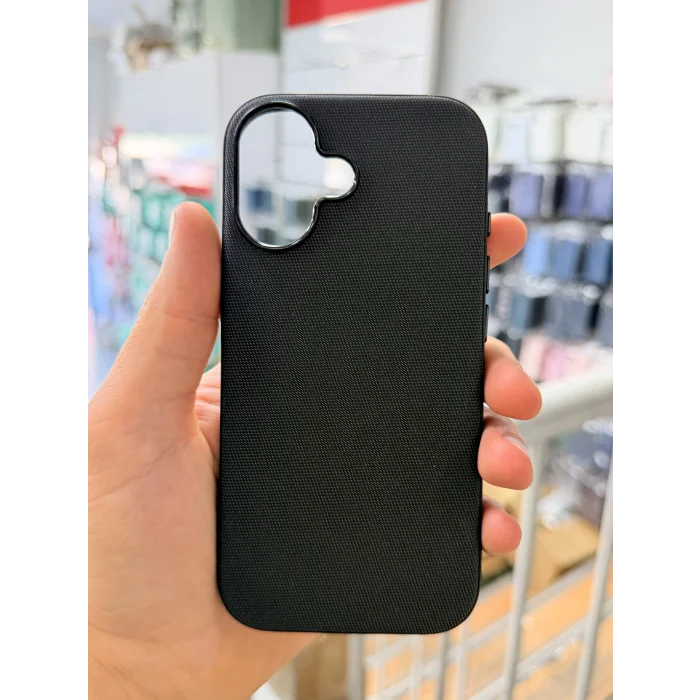 iPhone 17 Magsafe Uyumlu Mikrovoven Dokuma Kılıf