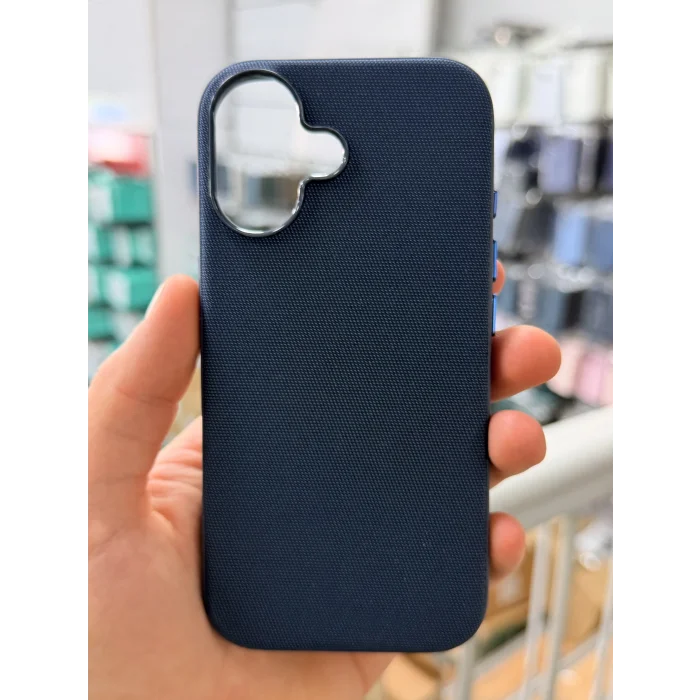 iPhone 17 Magsafe Uyumlu Mikrovoven Dokuma Kılıf