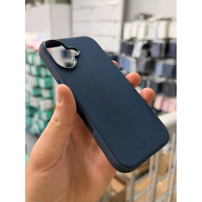 iPhone 17 Magsafe Uyumlu Mikrovoven Dokuma Kılıf