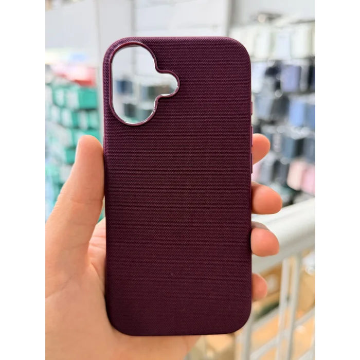 iPhone 17 Magsafe Uyumlu Mikrovoven Dokuma Kılıf
