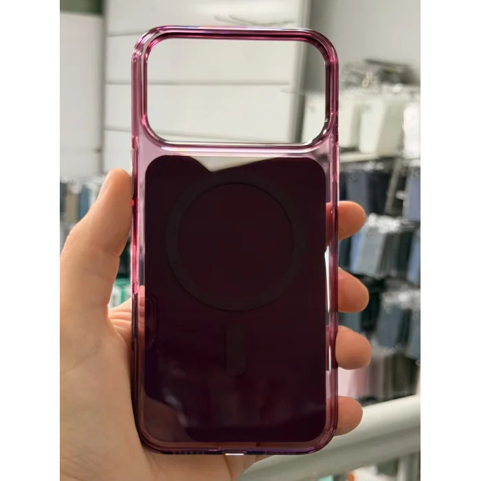 iPhone 17 Pro Max Ve 18 Pro Max İle Uyumlu Akıllı Tuşlu Animasyonlu Smart Clear Kılıf