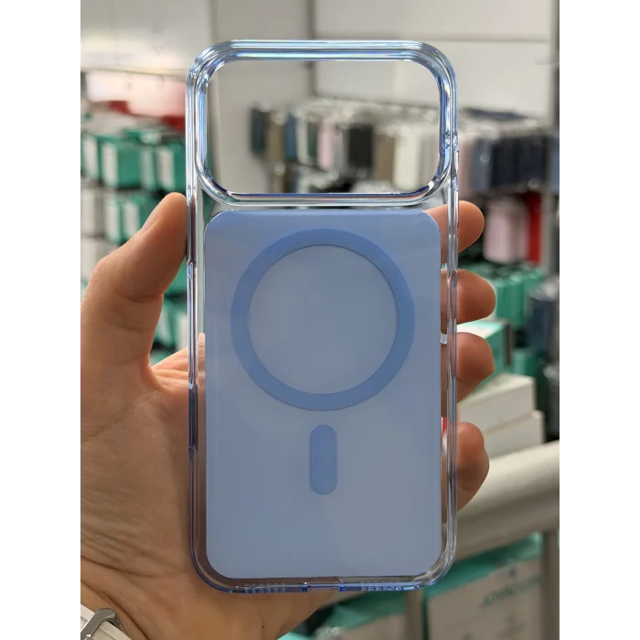 iPhone 17 Pro Max Ve 18 Pro Max İle Uyumlu Akıllı Tuşlu Animasyonlu Smart Clear Kılıf