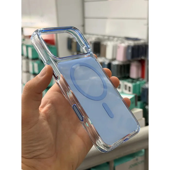 iPhone 17 Pro Max Ve 18 Pro Max İle Uyumlu Akıllı Tuşlu Animasyonlu Smart Clear Kılıf