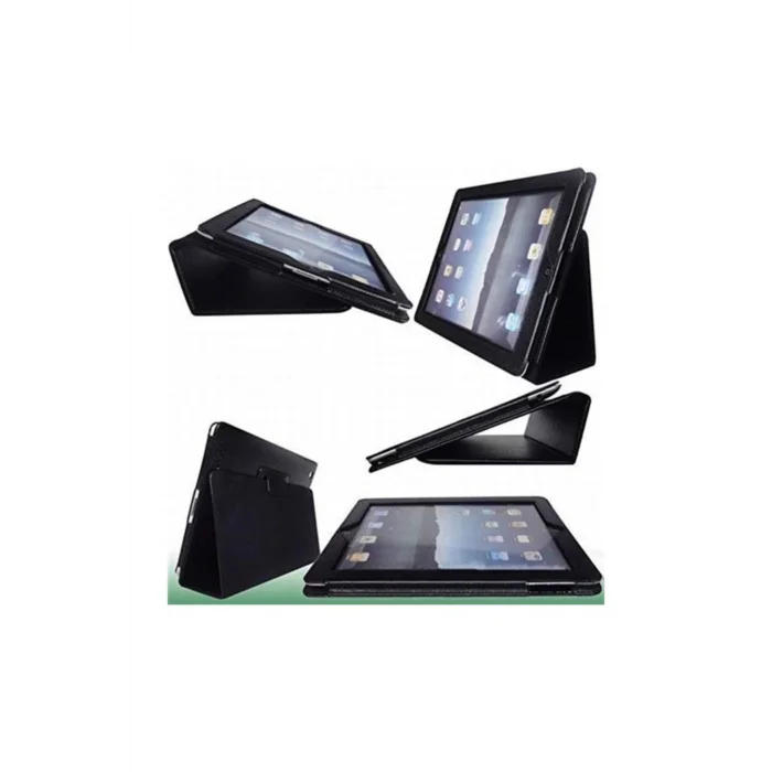 İPAD 2-3-4 SİYAH STANDLI KILIF