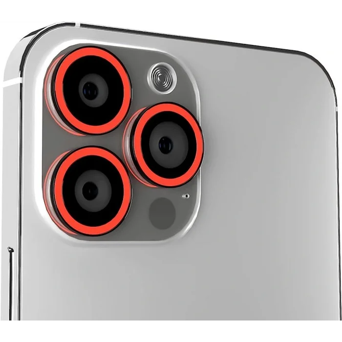 İphone 11 Fosforlu Neon Lens Koruma