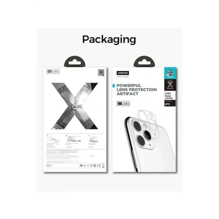 iPhone 11 Joyroom Kamera Lens Protector Glass 1.01 mm Anti Scratch