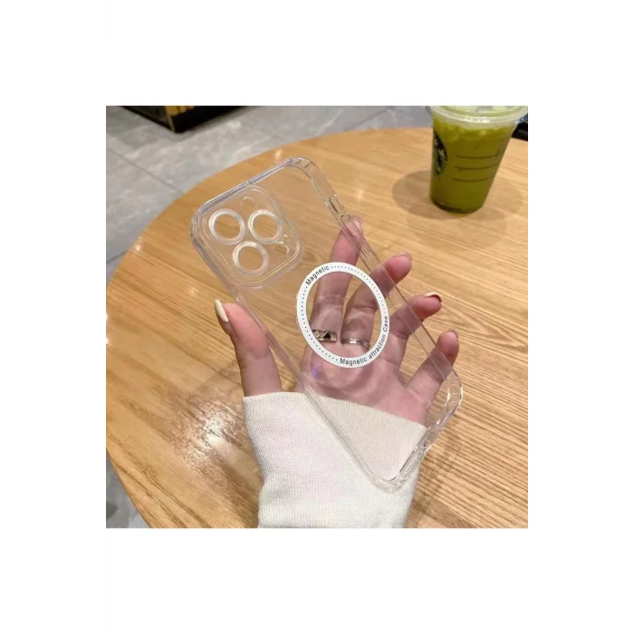 İphone 11 Magsafe Uyumlu Şeffaf Kapak