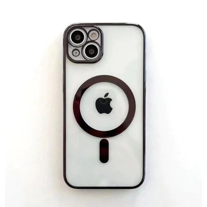 İphone 11 Pro Max Parlak Magsafe Lazer Telefon Kılıfı-Kılıf