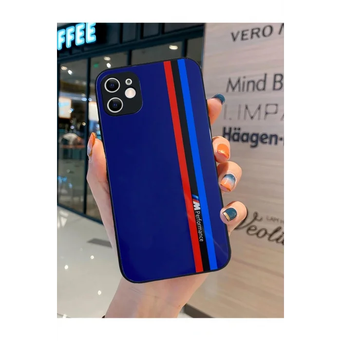 İphone 12 Pro Max Desenli Cam Telefon Kılıfı