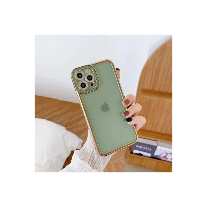 İphone 12 Pro Max Rio Yıldız Desenli Kamera Korumalı Kılıf