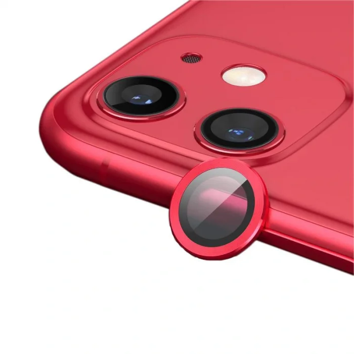iPhone 13 / 13 Mini Toz Geçirmez Temperli Kamera Lens Koruyucu
