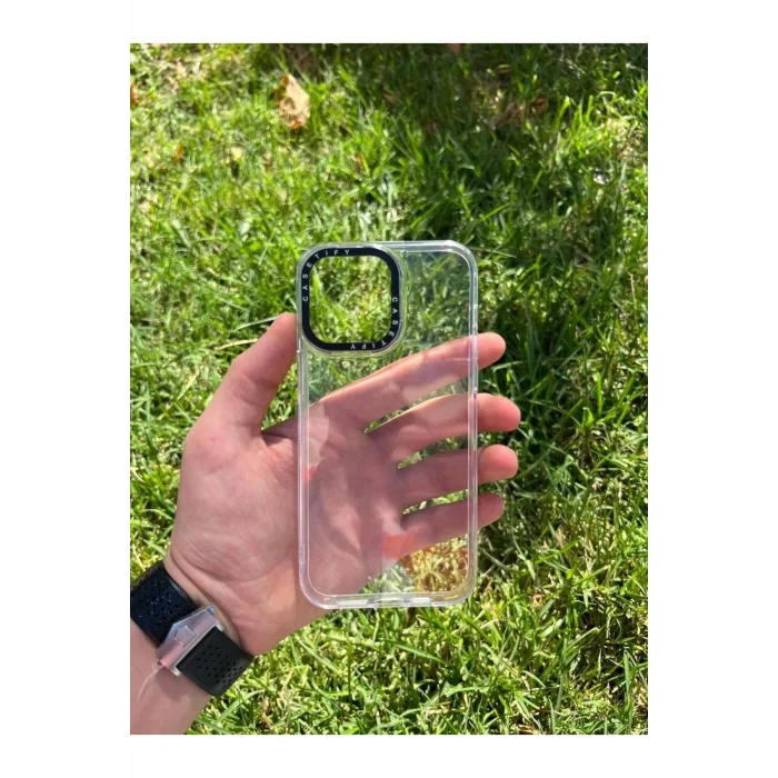 İphone 13 Casetify Şeffaf Silikon Telefon Kılıfı