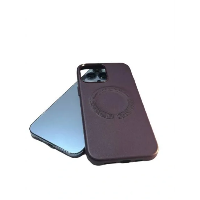 İphone 13 Pro Magsafe Leather Telefon Kılıfı Kılıf