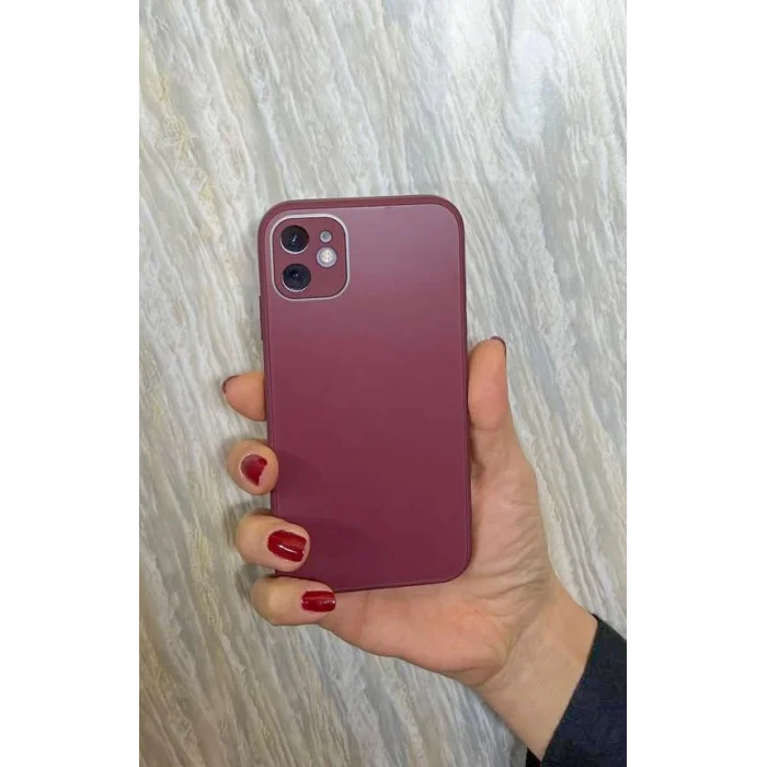 iPhone 13 Pro Mat Cam Elektro Kamera Korumalı Kılıf