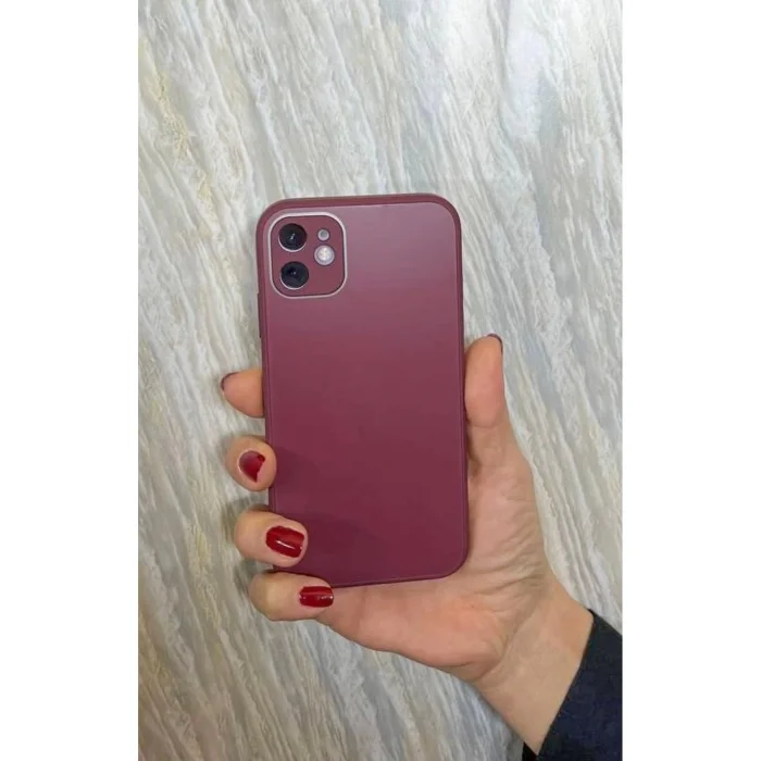 iPhone 13 Pro Mat Cam Elektro Kamera Korumalı Kılıf