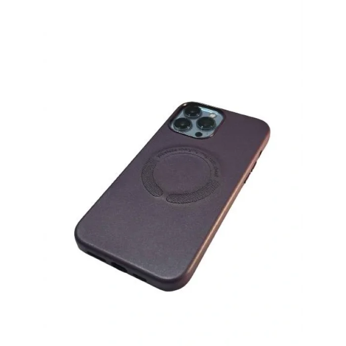 İphone 13 Pro Max Magsafe Leather Telefon Kılıfı Kılıf