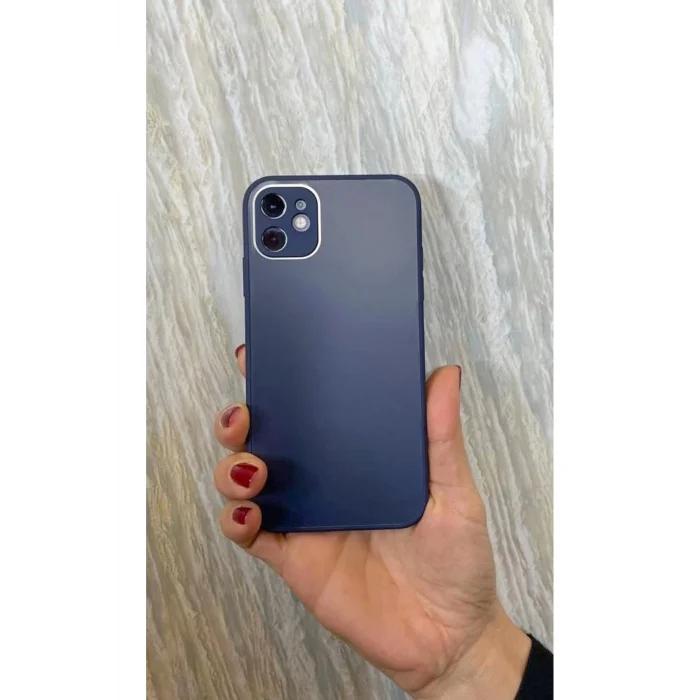 İphone 13 Pro Max Mat Cam Elektro Kamera Korumalı Kılıf