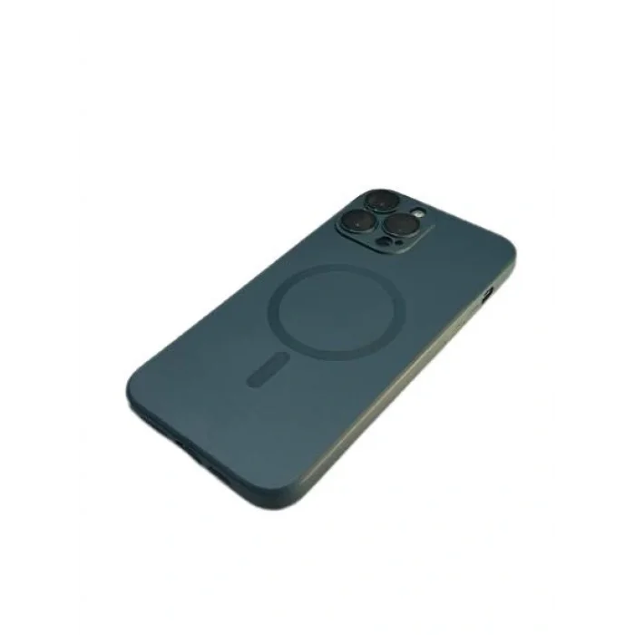 İphone 13 Pro Max Metalic Magsafe Silikon Kılıf