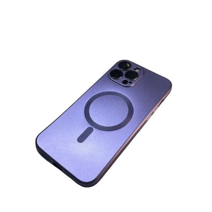 İphone 13 Pro Max Metalic Magsafe Silikon Kılıf