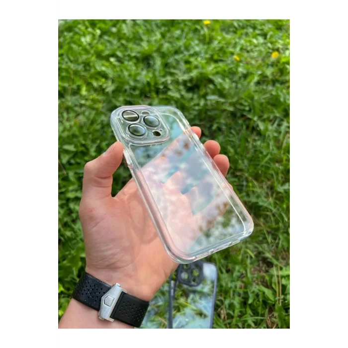 İphone 13 Pro Max Sp Lens Korumalı Silikon Telefon Kılıfı