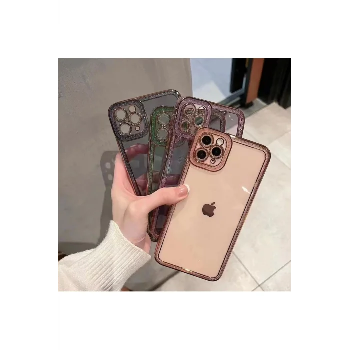 İphone 13 Pro Rio Yıldız Desenli Kamera Korumalı Kılıf