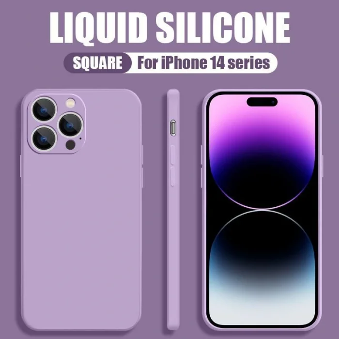 İphone 14 Kamera Korumalı Lansman Telefon Kılıfı