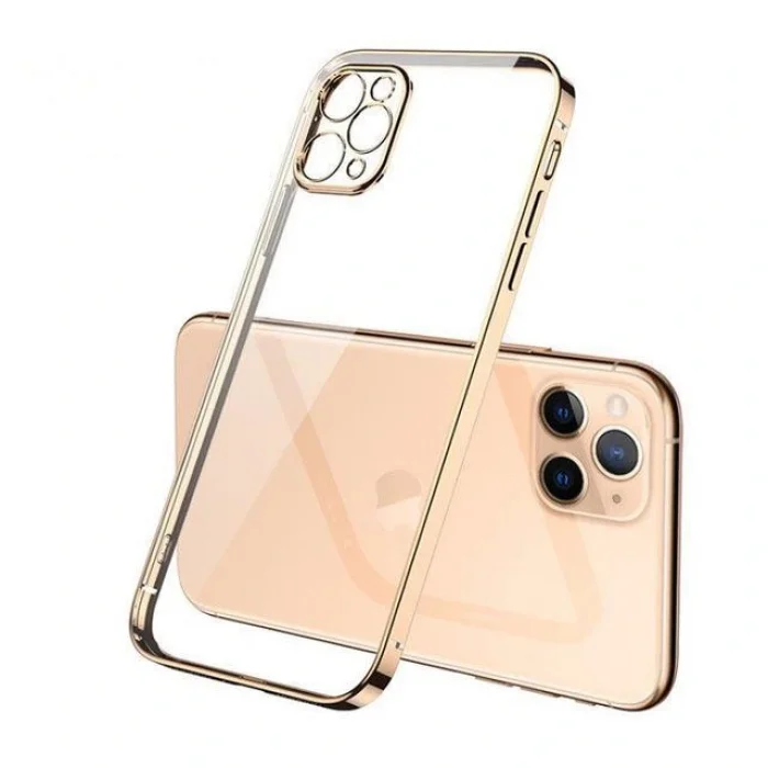 İphone 14 Lazer Kamera Lens Korumalı Plating Telefon Kılıf&Telefon Kılıfı