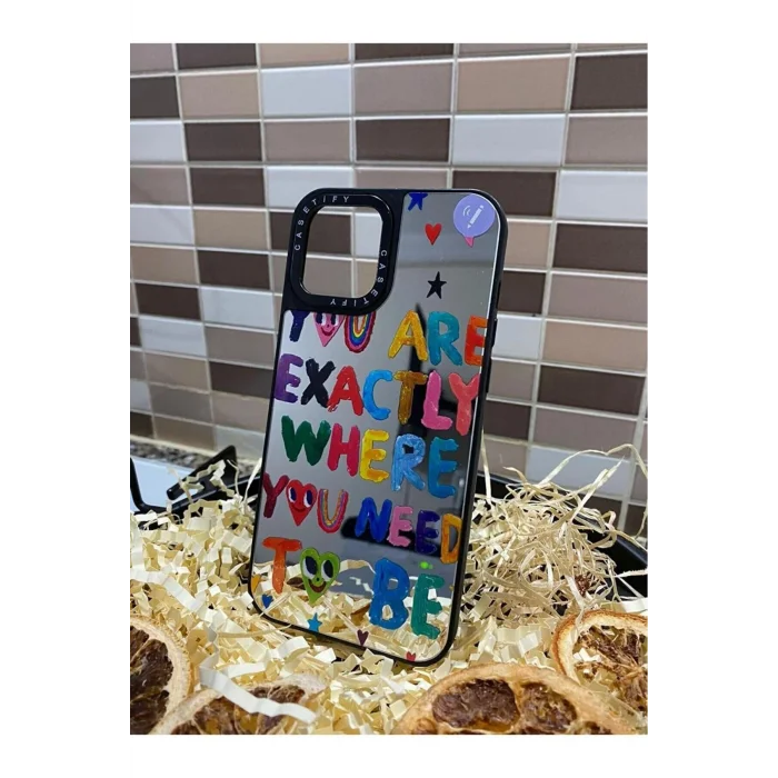 İphone 14 Mirror Aynalı Cep Telefonu Kılıfı